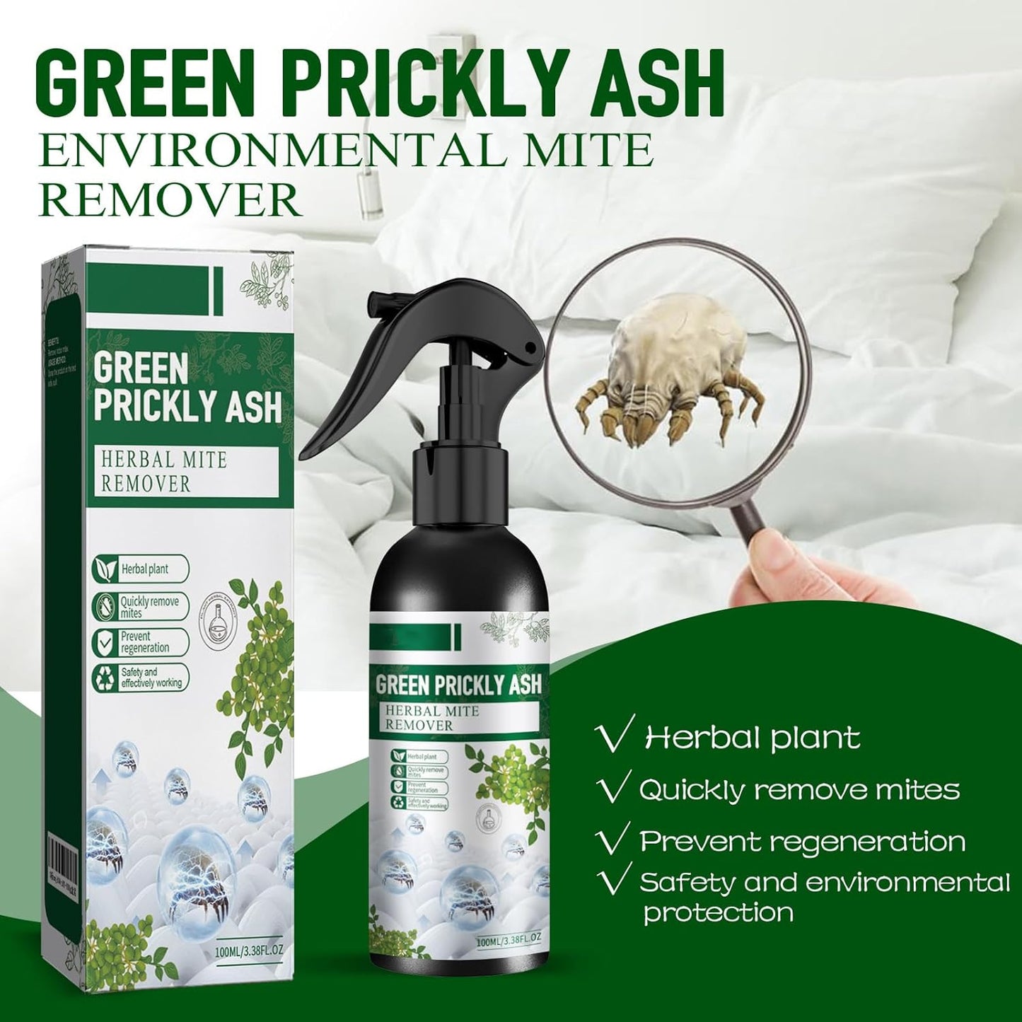 Last Day Of Discount 🔥 Mite Remover Spray
