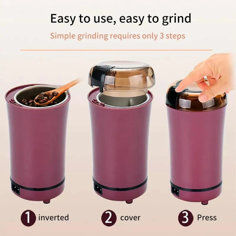 LAST DAY OF DISCOUNT 🔥 Portable Electric  Spice Grinder